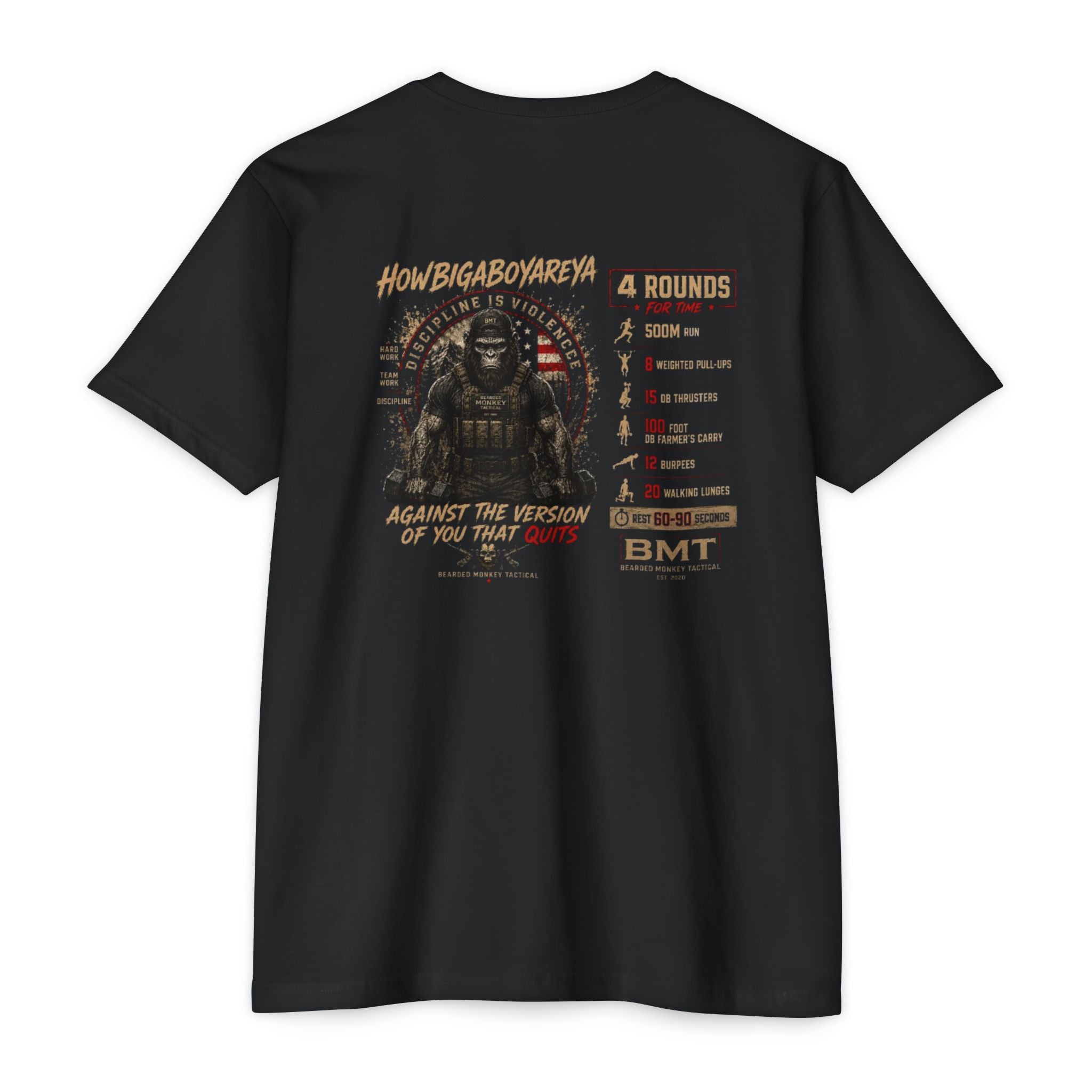 BMT HOWBIGABOYAREYA TEE